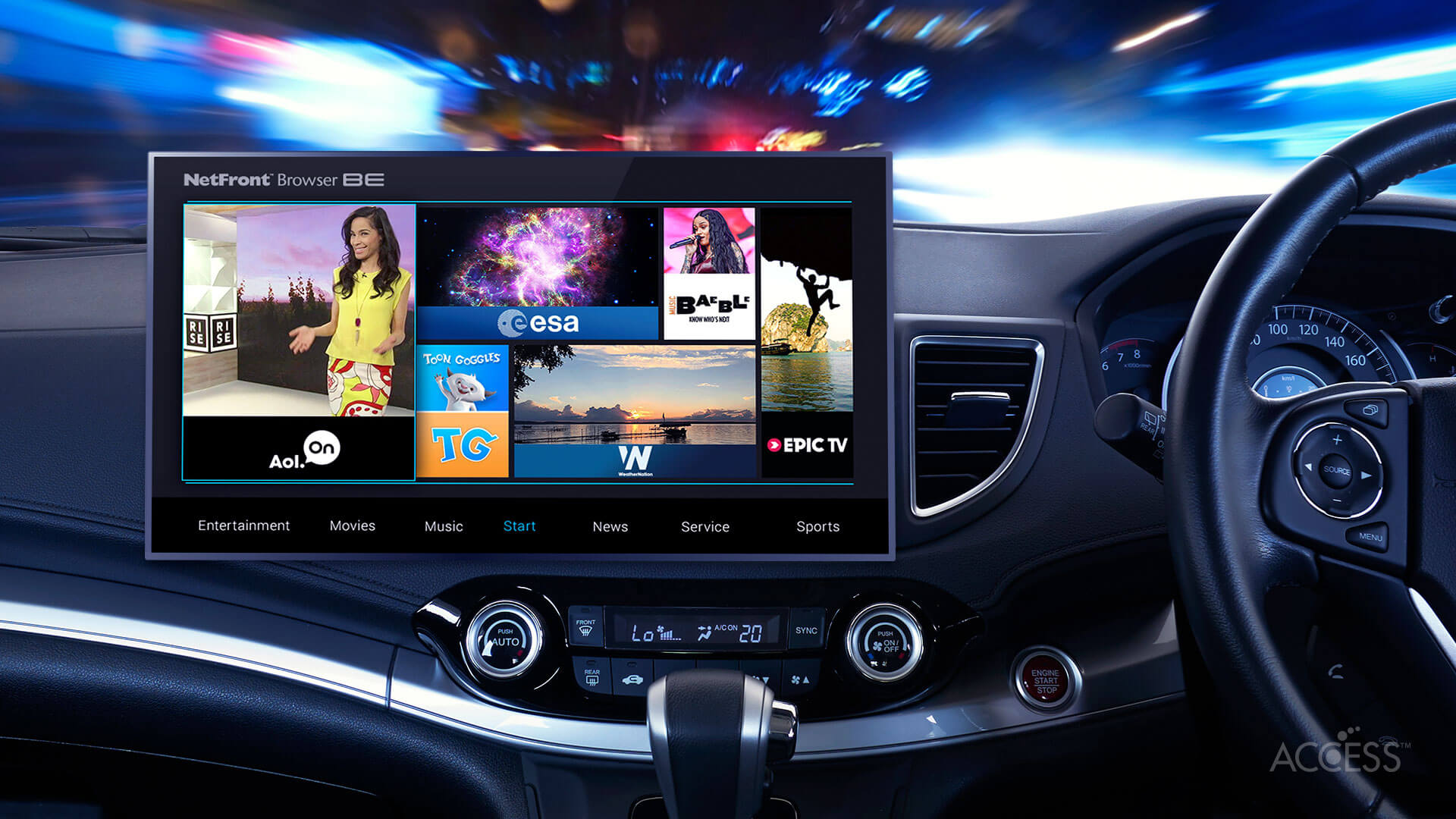 NetFront™ Browser BE for Car v3.0 enables in-vehicle connected services, provides latest updates and supports the latest HTML5 standards